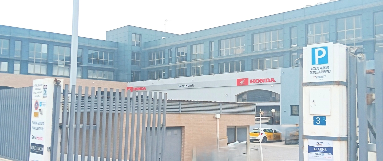 nueva entrada taller servihonda